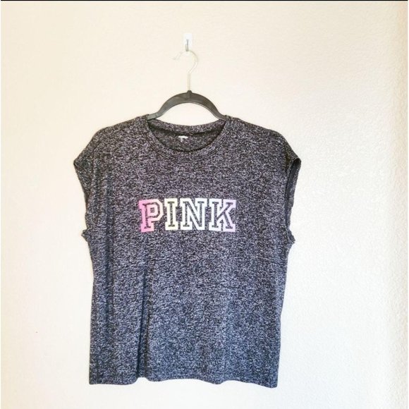 Victoria's Secret Tops - PINK VICTORIA'S SECRET	 LOGO TOP